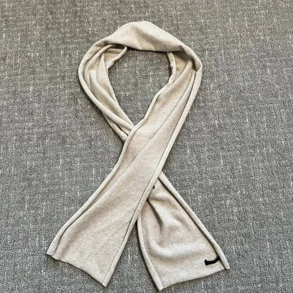 J. Hillburn Cashmere Scarf Cream 76” long - Picture 5 of 5